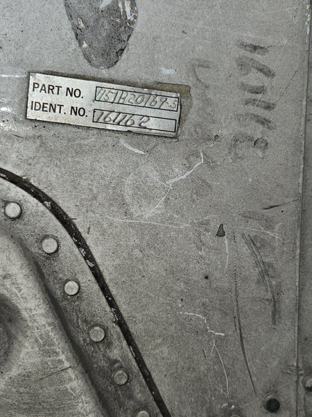 F-14 Tomcat (BuNo 161162) VF-32 'Swordsmen' Aluminum Skin Relic Displa