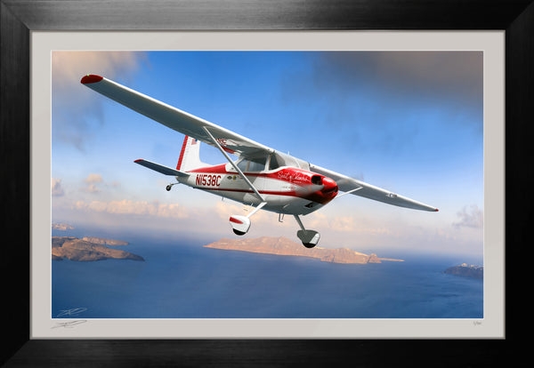 Jerrie Mock's Cessna 180 'Spirit of Columbus' by Ron Cole