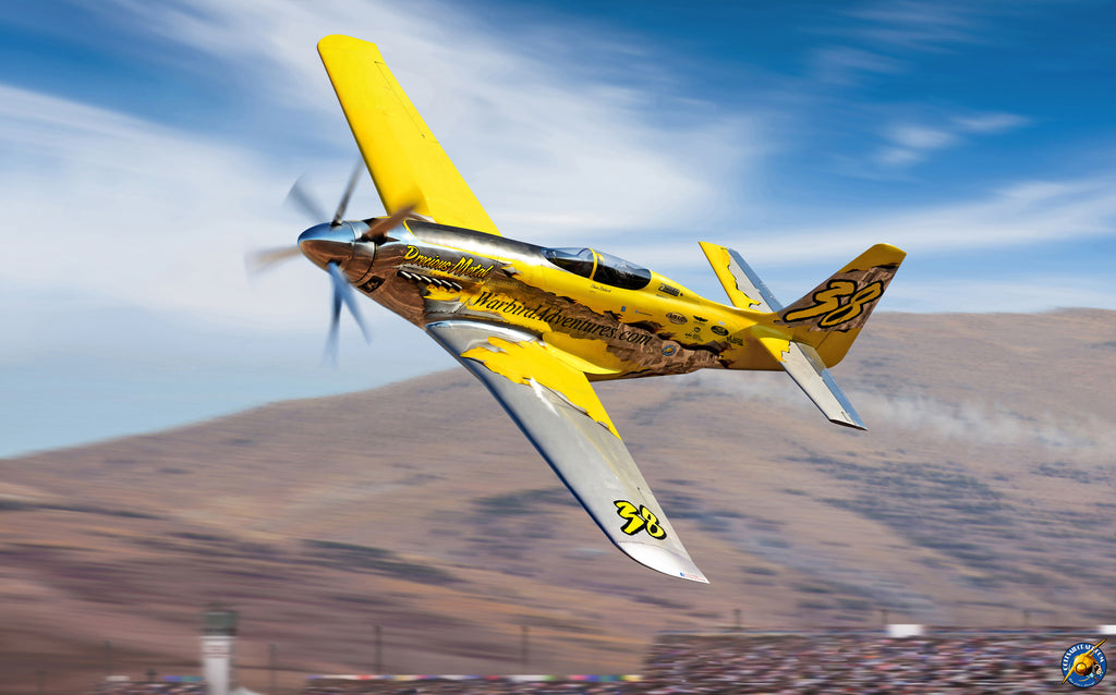 2014 P-51 XR 'Precious Metal' Griffon Powered Reno Unlimited Class Racer - Cole's Aircraft - 1