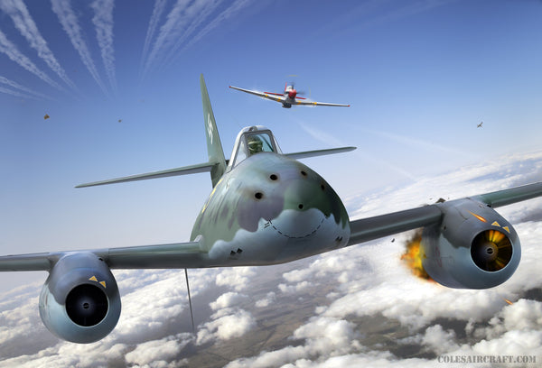 Messerschmitt Captured Me 262b 'Watson's Whizzers'