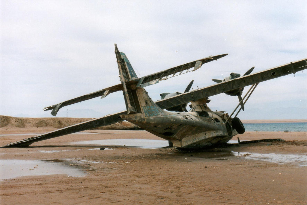 Consolidated PBY-5A Catalina Relic Display by Ron Cole