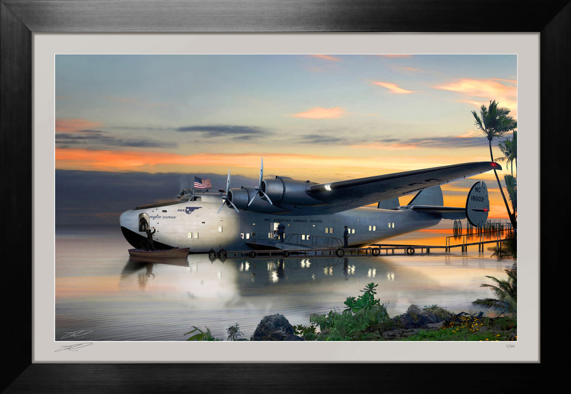 Boeing 314 Yankee Clipper by Ron Cole