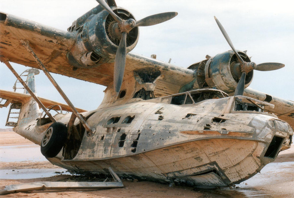 Consolidated PBY-5A Catalina Relic Display by Ron Cole