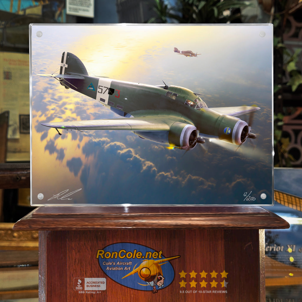 Savoia-Marchetti SM.79 Sparviero by Ron Cole