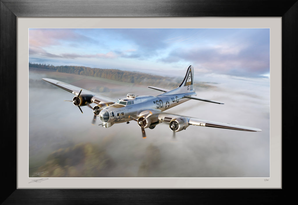 B-17G 'Parker's Madhouse' - The Fortress that Landed Itself by Ron Cole