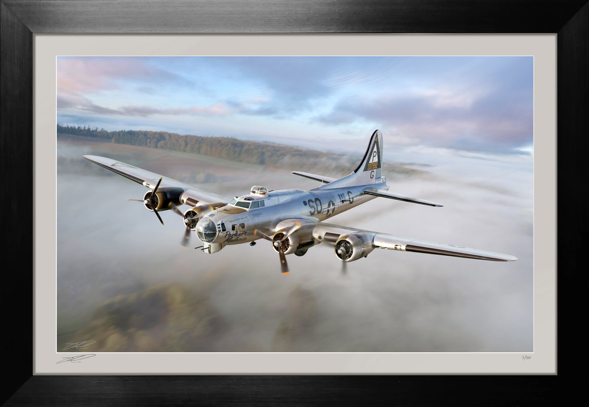 B-17G 'Parker's Madhouse' - The Fortress that Landed Itself by Ron Cole