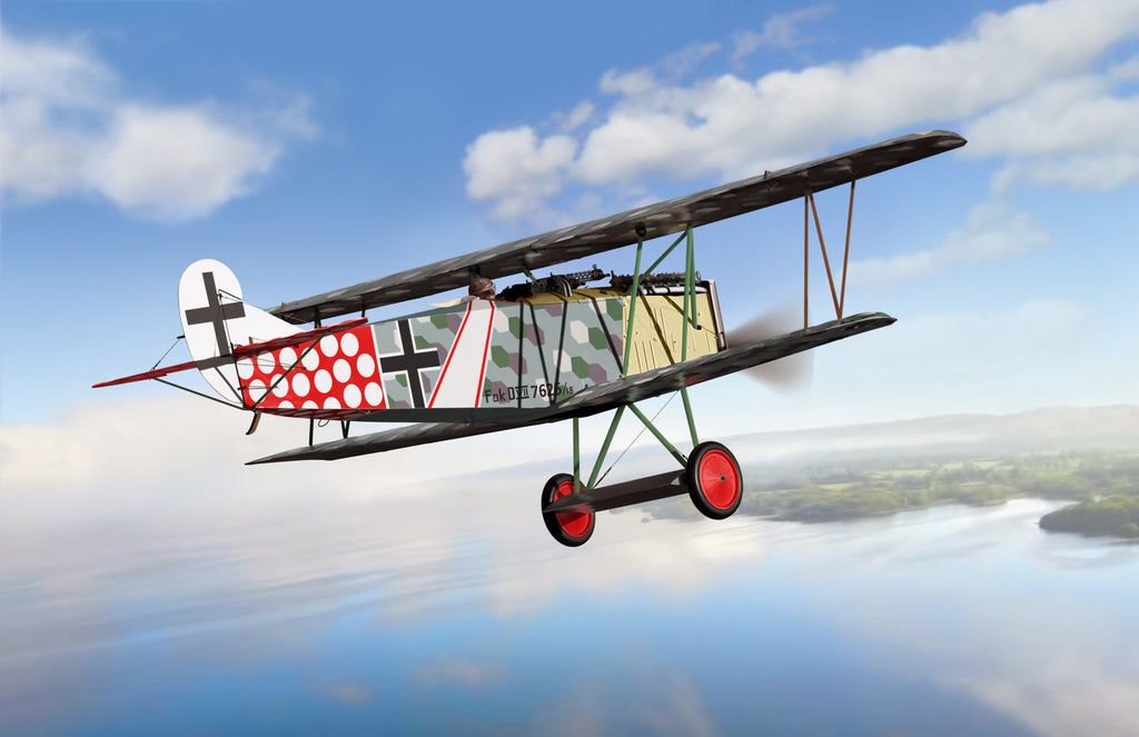 Cole Palen's 'Polka-Dotted Fokker' D.VII c. 1956 by Ron Cole