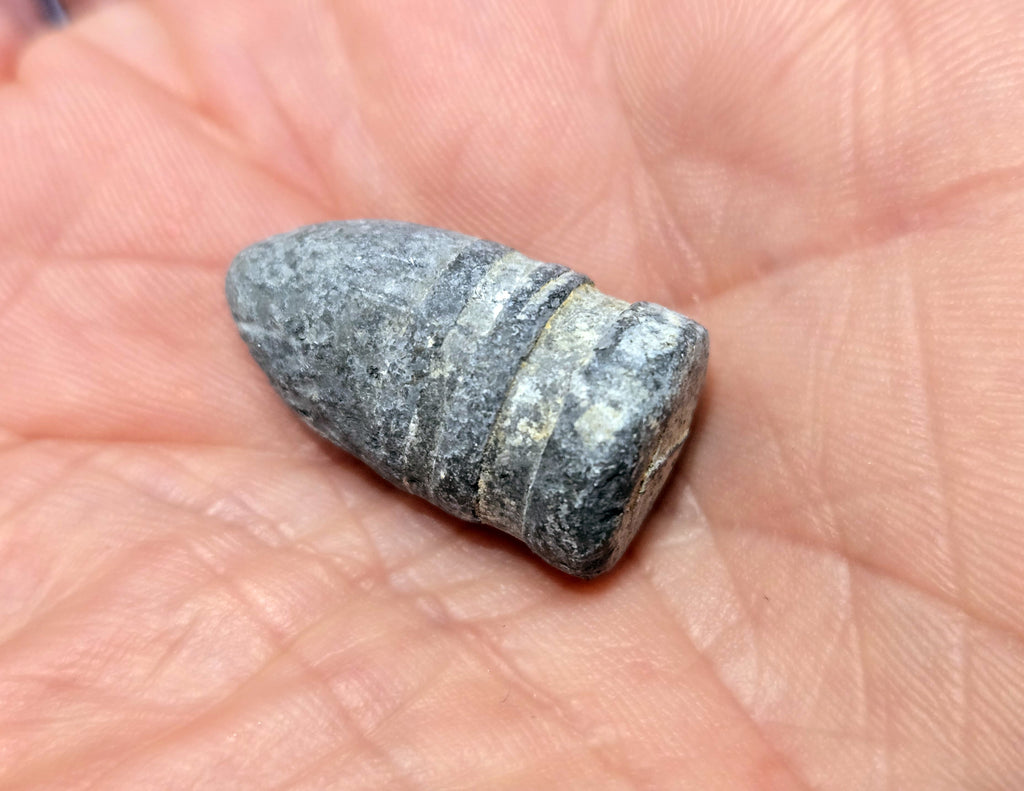 Battle of Gettysburg Excavated .52 Sharps Carbine Minie' Ball Relic Display