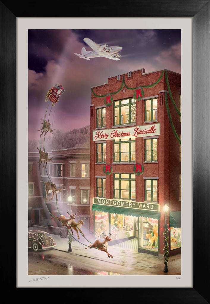 Rudolph the Red-Nosed Reindeer, Downtown Zanesville, Ohio 1939