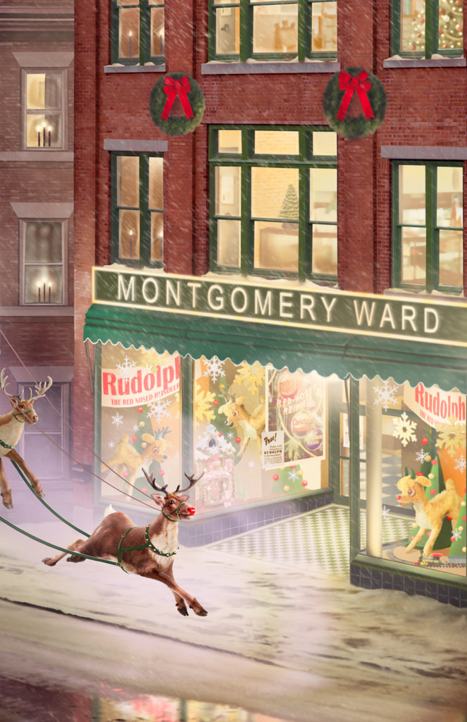 Rudolph the Red-Nosed Reindeer, Downtown Zanesville, Ohio 1939