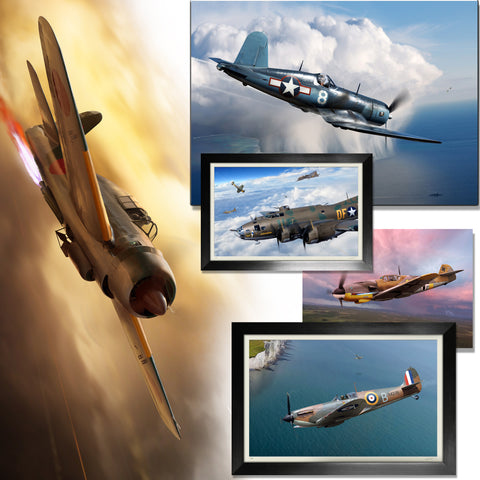World War II Displays & Prints