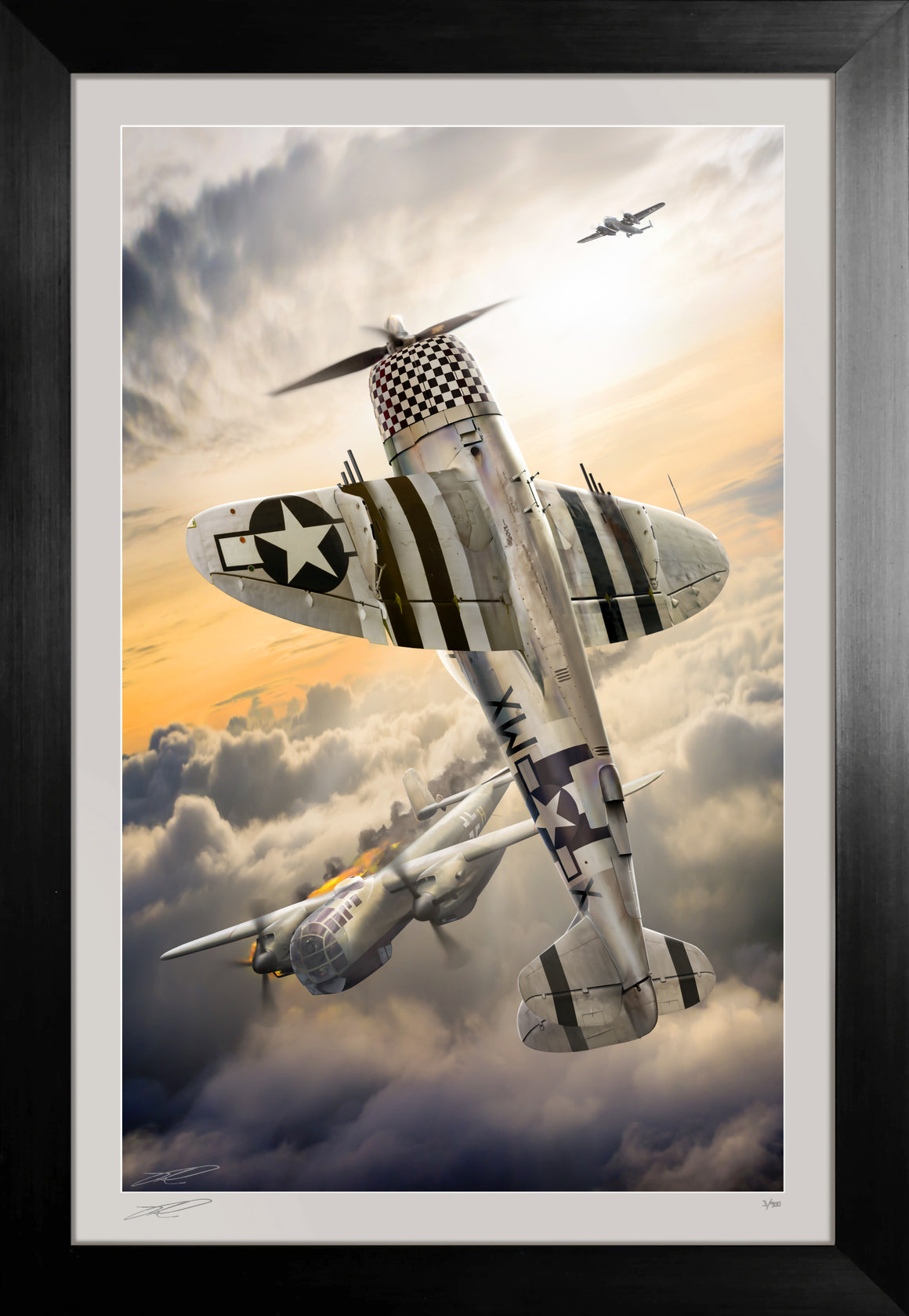 P-47D 'Bubble Top' "No Guts No Glory" by Ron Cole