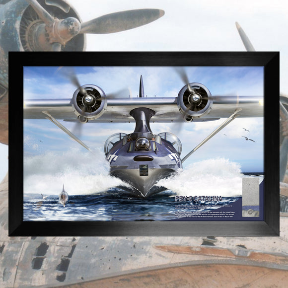 Consolidated PBY-5A Catalina Relic Display by Ron Cole