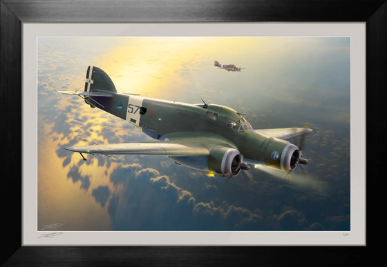 Savoia-Marchetti SM.79 Sparviero by Ron Cole