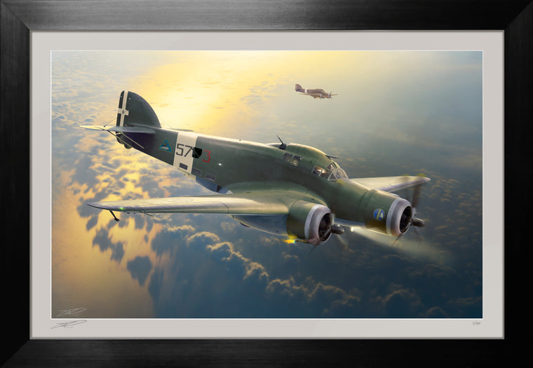 Savoia-Marchetti SM.79 Sparviero by Ron Cole