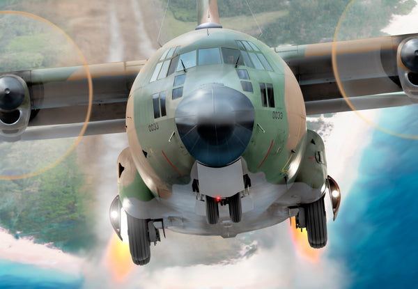 Lockheed C-130 Hercules MAC Flown Relic Display from Ron Cole