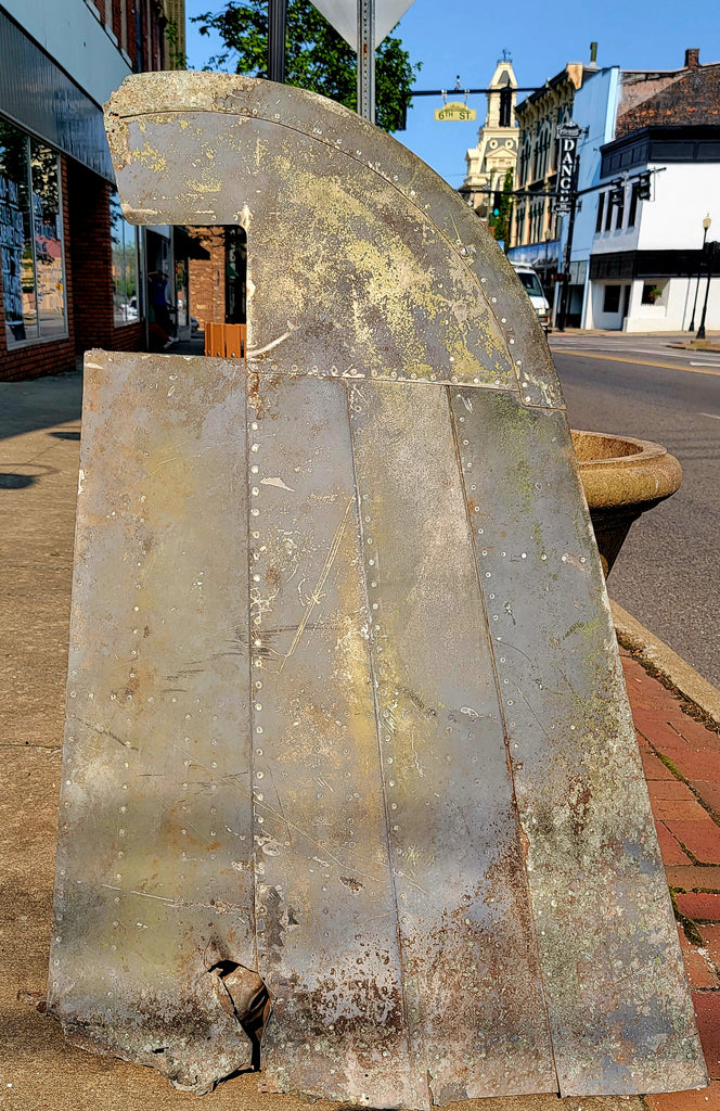 P-40E Warhawk 'Flying Tigers' Relic Display by Ron Cole