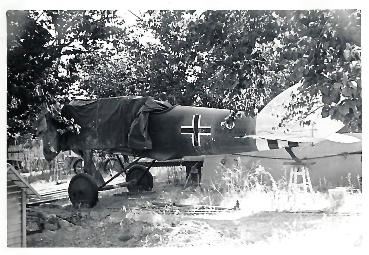 German World War I Pfalz D.XII Relic Display
