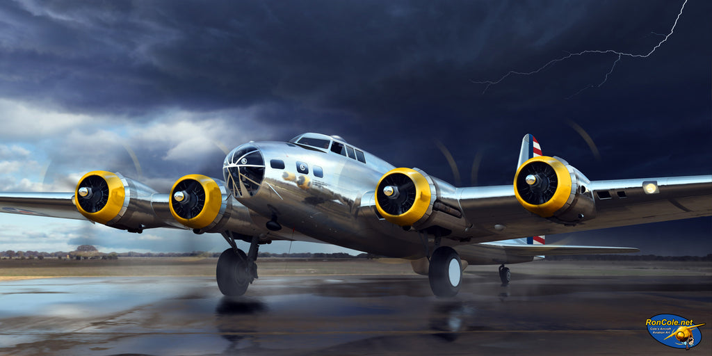 Boeing B-17D Flying Fortress - Wright Field 1940 - Cole's Aircraft - 1