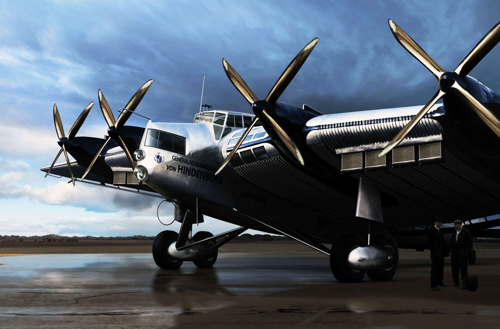 Lufthansa Junkers 38