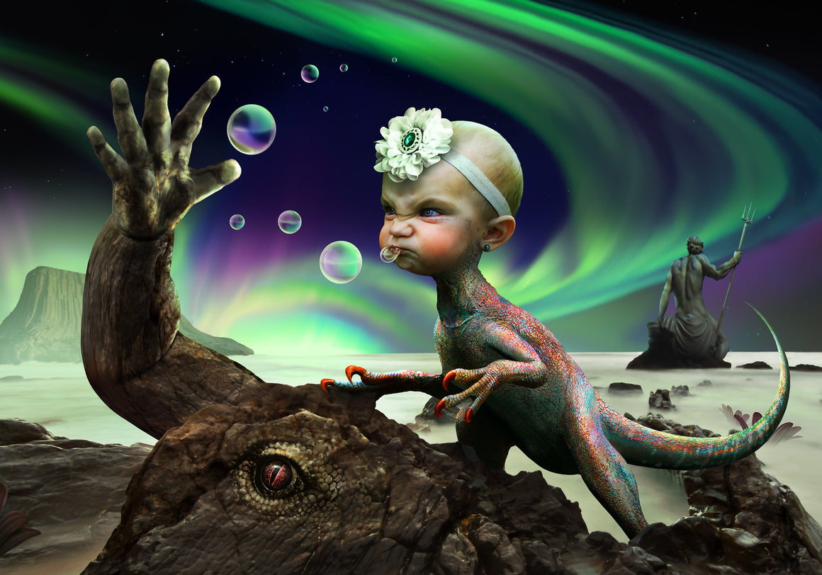 Surrealism Exercise: 'Bubble Offering' by Ron Cole