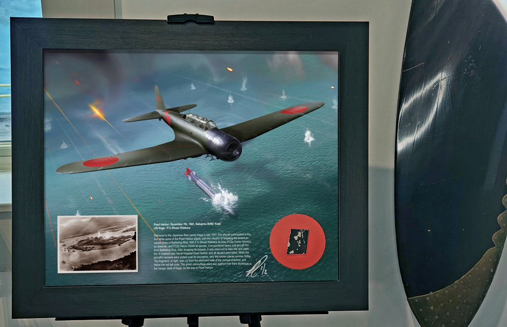 SPECIAL Pearl Harbor: December 7th, 1941 Nakajima B5N2 ‘Kate’ Relic Display
