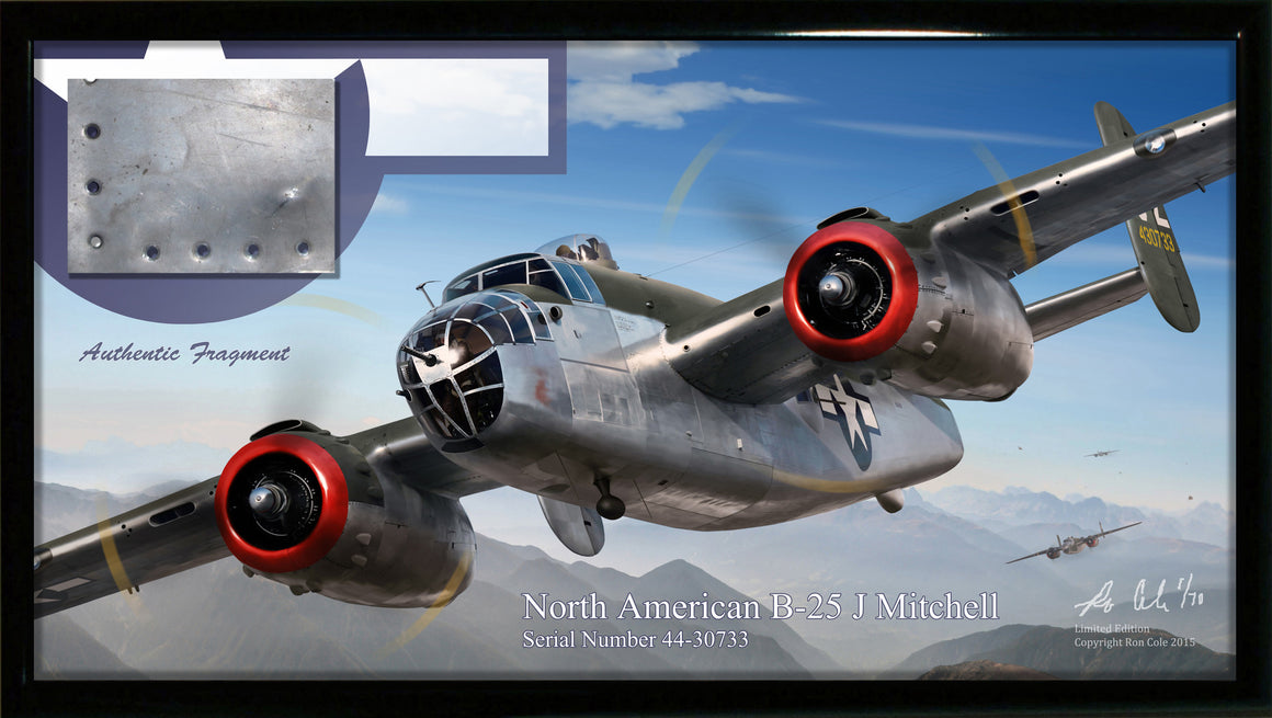 USAAF B-25J Mitchell Relic Display - Cole's Aircraft