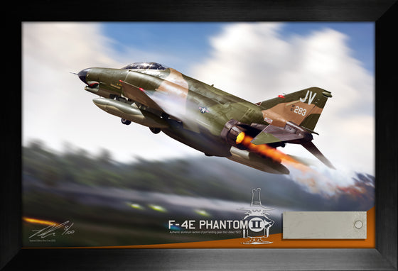 F-4E Phantom II Relic Display by Ron Cole