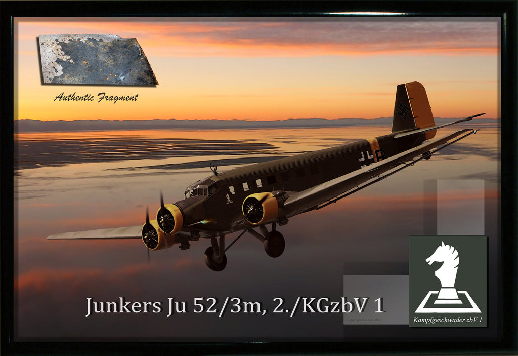 Luftwaffe Junkers Ju 52 Relic Display - Cole's Aircraft