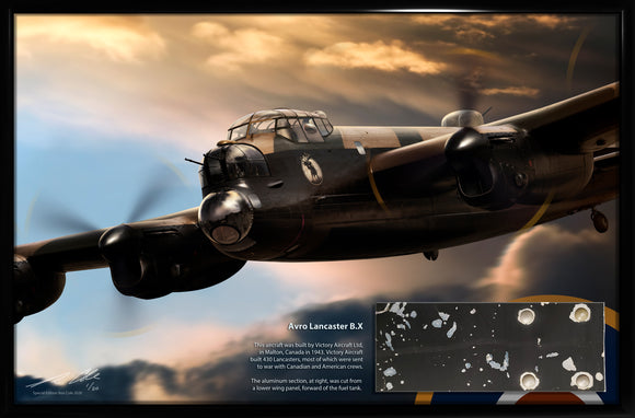 RCAF Avro Lancaster B.X (Mk.X) Relic Display
