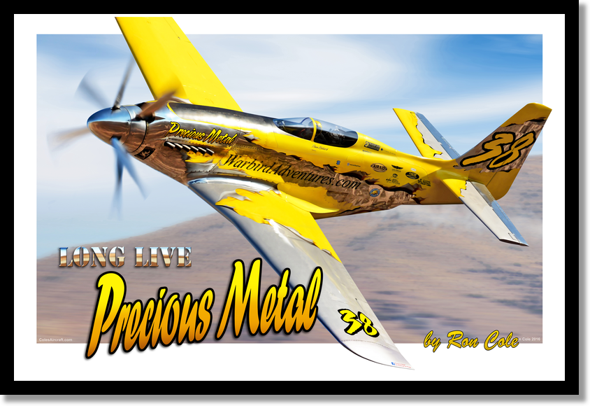 P-51 XR Long Live Precious Metal - Cole's Aircraft - 2