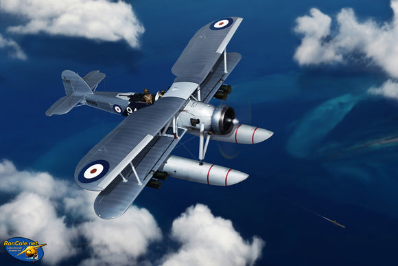Fairey Swordfish 'Stalking the Wolf' by Ron Cole - Cole's Aircraft - 1